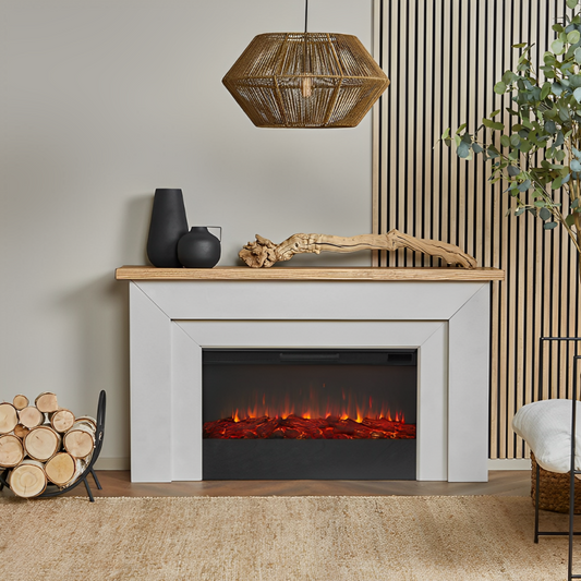 🔥 RealFlame® Elektrische Haard – Breng Warmte en Stijl in Huis!