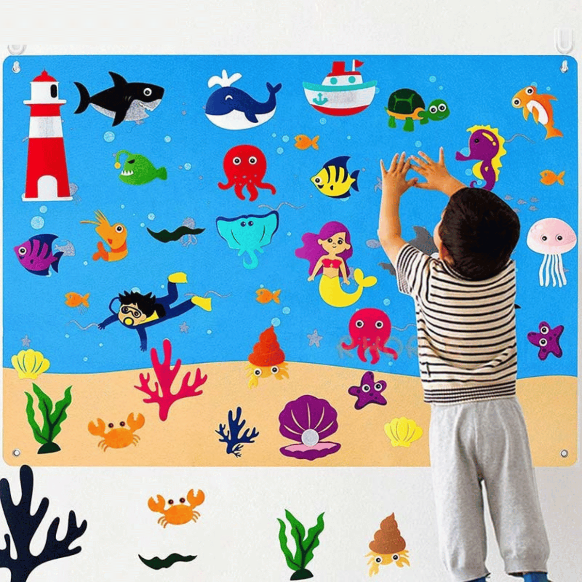 FeltBoard™ | ✨ Découverte Créative & Plaisir Infini pour Enfants ! 🎨