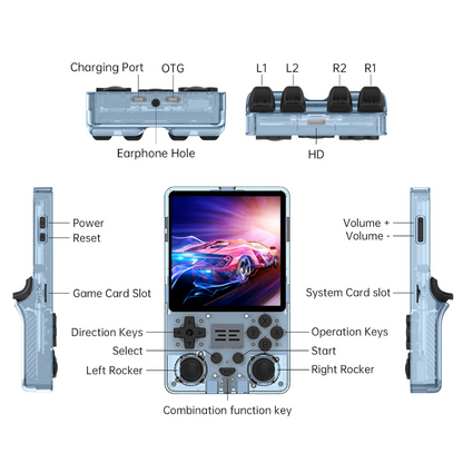 🎮 Console de Jeu Rétro Portable – Jeux Classiques à Emporter ! 🕹️