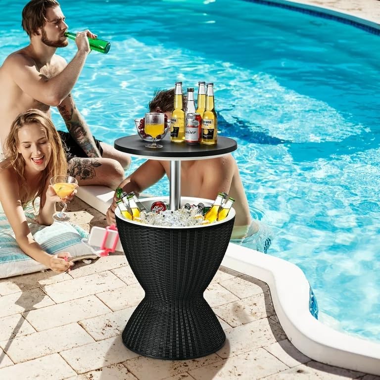 🧊  Terrassebar met 8-gallon koeler