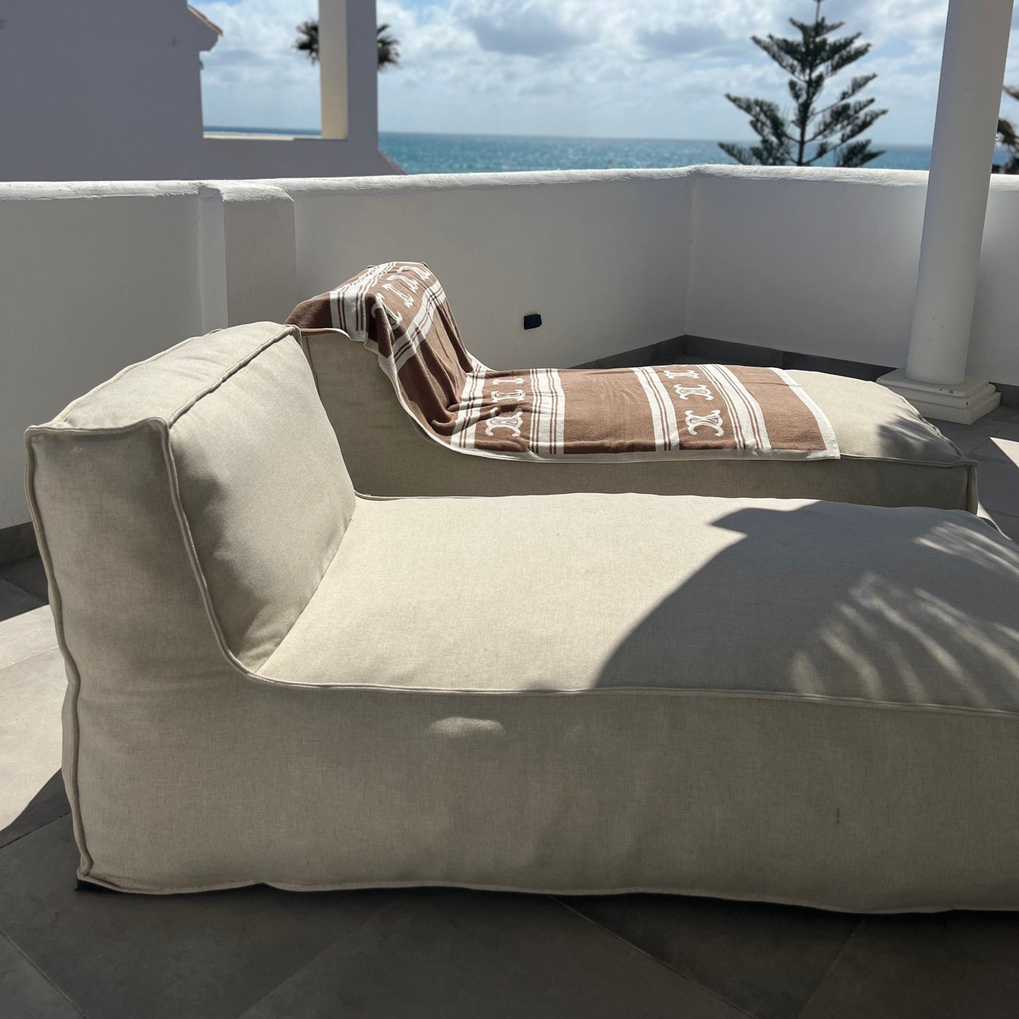 ☀️ Parasole di lusso 🌴 | Regolabile, durevole e resistente ai raggi UV 🏖️ Perfetto per il giardino e la piscina