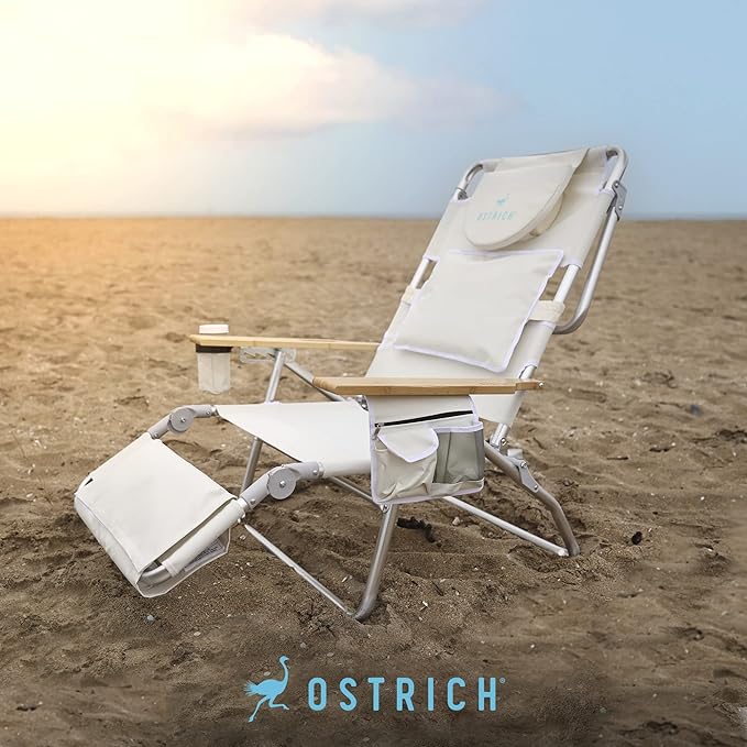 Ultimate 3-in-1 Ostrich Chair: Comfort & Versatility 🌅🏖️