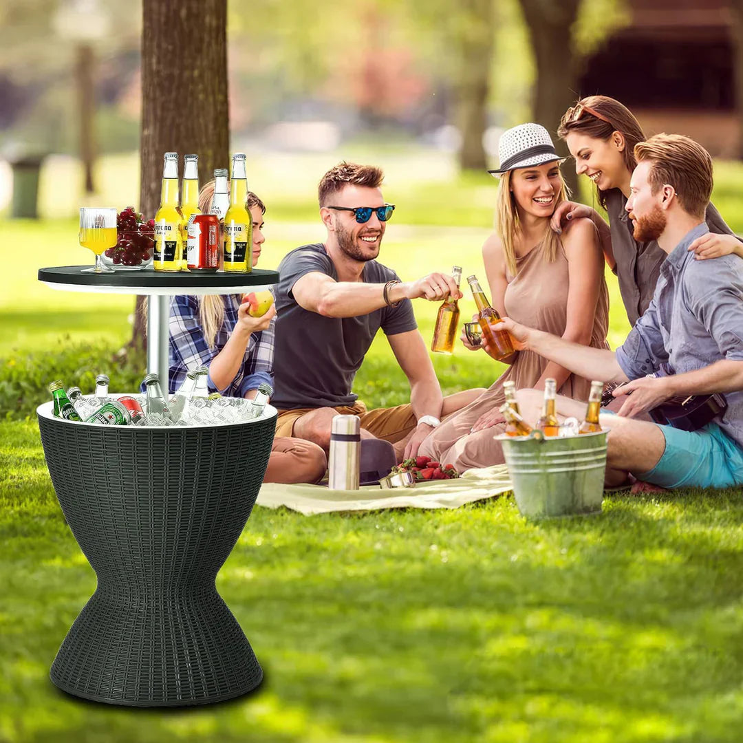 🧊  Terrassebar met 8-gallon koeler