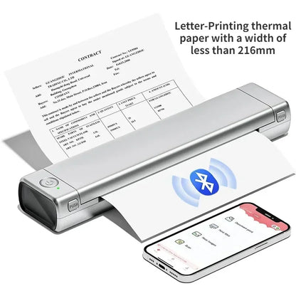 ✨🌐 Compacte Wireless Printer | Perfect voor Mobiel & Laptop 📱