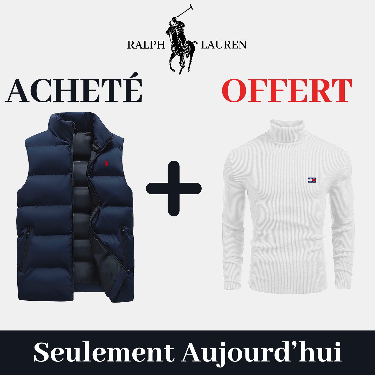 🔥🔥 R&L Gilet + Gratis Trui 🛍️ (UITVERKOOP!)