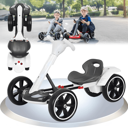 🛺 Kart électrique pliable 3-6 ans ⚡ | léger et amusant 🎉